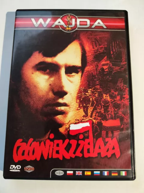 Czlowiek z zelaza (DVD) Andrzej Wajda POLSKI POLISH Region U