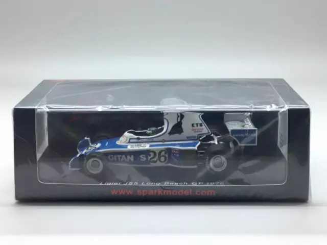 SPARK Ligier JS5 Lang Strand Gp 1976 J Laffite S1630 1/43