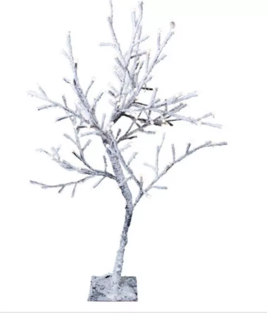 Arbre Sakura dirigé The Benross Christmas Workshop avec couleur blanc neige 60 cm neuf