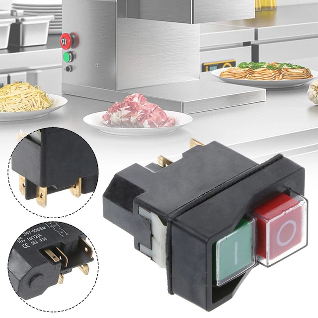 Commercial Deli Slicer KLD28A START STOP SWITCH ON OFF COMMERCIAL MEAT ...