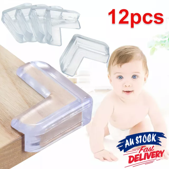 12pcs Safety Soft Edge Child Corner Protectors Baby Guard Cushion Desk Table