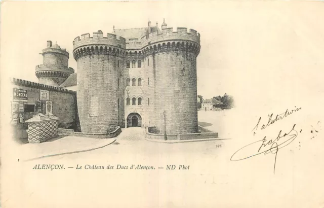 61  Alencon  Le Chateau Des Ducs D'alencon