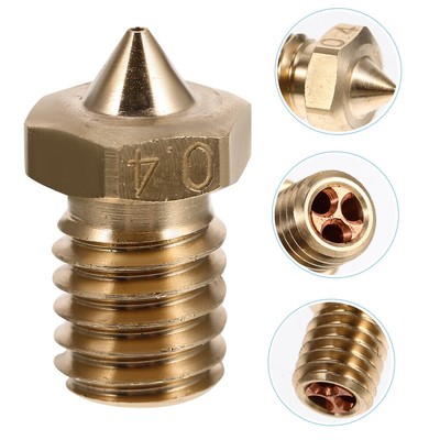 0.2 0.4 0.6 0.8mm 1.75mm ottone V6 nozzle ugello high quality Sharp versione 