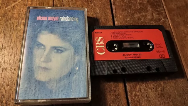 Alison Moyet - Raindancing -  Cassette Tape Album 1987 Is This Love Etc