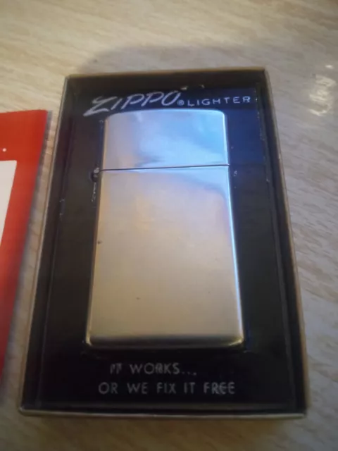 vintage zippo slim lighter