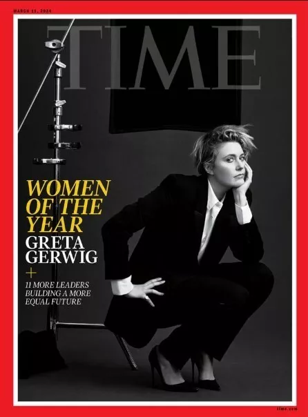 TIME Magazine (US) Issue March 2024/ WOMEN OF THE YEAR - GRETA GERWIG