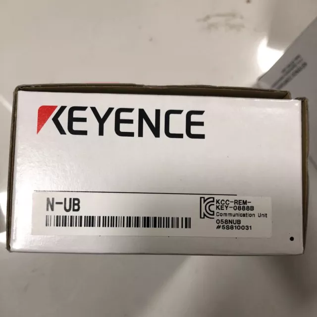 N-UB KEYENCE Bar Code Reader Controller Spot Goods UPS Expedited Shipping#HT