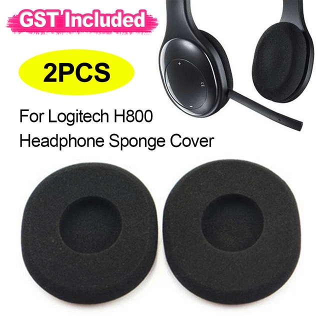 H800 Replacement Ear Pads For Logitech Headphones - Soft Foam Ear Cushions