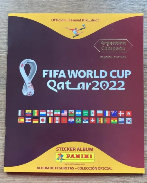 Panini, World Cup Qatar 2022, Empty Album Argentina Campeon, MINT, Champion WM