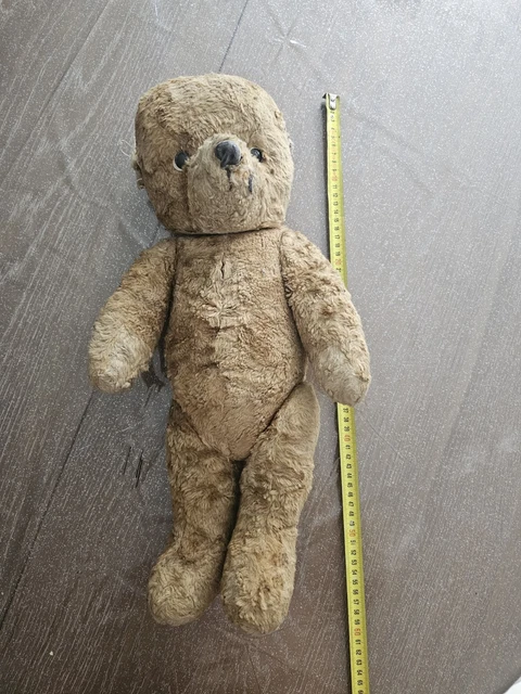 TRÈS ANCIEN OURS En Peluche 60 Cm Très Bon État EUR 14,60 - FR