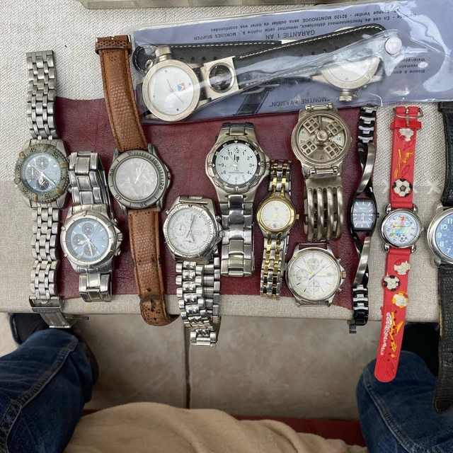 LOT DE 3 Montres Festina- Lip- Action Besancon EUR 30,00
