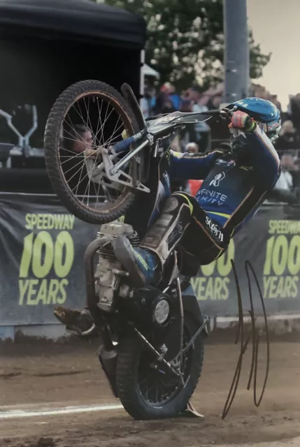 Jason Doyle Signed 12x8 Photo Speedway Autograph