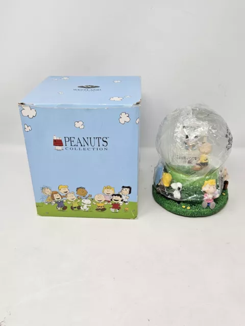 Westland Giftware Peanuts "The Doctor Is In" Musical Glittery Snowglobe (#8206)