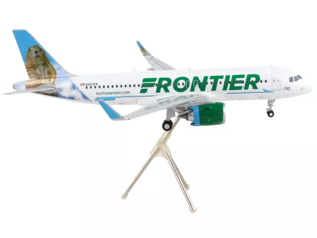 Airbus A320neo Commercial Aircraft "Frontier Airlines - Poppy the Prairie Dog" W