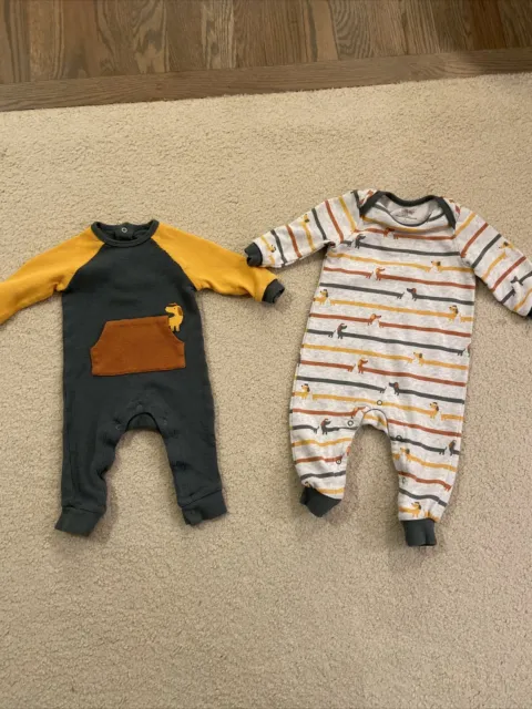 little me boys one piece set of 2