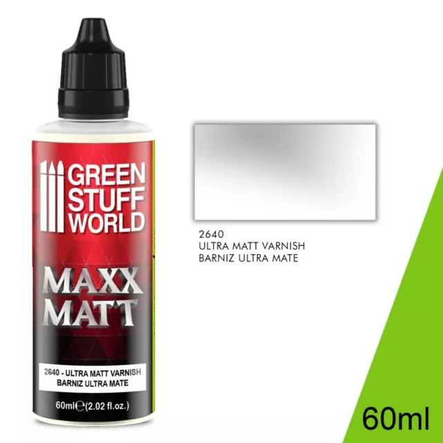 Barniz Maxx Mate 60ml - Ultramate-  degradado aerografo pincel warhammer 40K