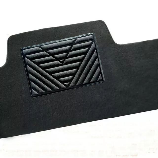 Floor Carpet Mat Patch Cover Foot Heel Plate Pedal Pad For Car SUV Waterproof