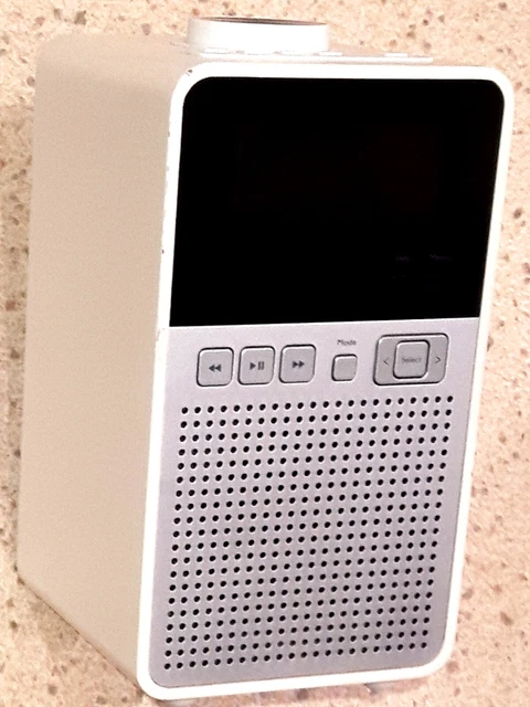 ASTRO WHITE DAB+FM DIGITAL RADIO John Lewis +Ptnrs w/Bluetooth NFC ...