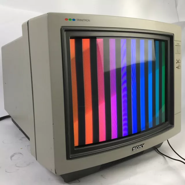 Sony PVM-1390 13" Trinitron Color CRT TV Video Monitor - Great For Retro Gaming