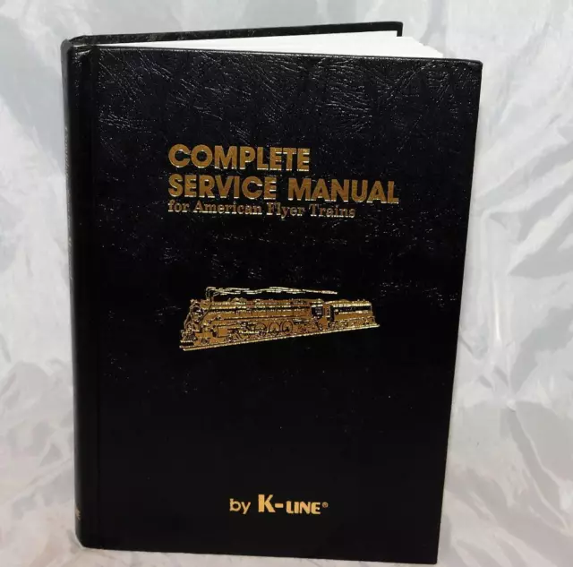 SUPER CLEAN Complete Service Manual for American Flyer Trains Hardback C-8+ S ga