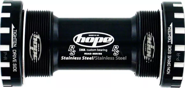 Hope BSA30 Threaded Bottom Bracket - 68/73/83/100/120mm For 30mm Spindle Stainle