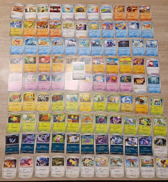 Lot De 53 Cartes Pokémon Françaises Officielles - Dont 3 Cartes Brillantes + 2 Autocollants - Aléatoire Sans Doublon (jusqu'à 3 Lots)