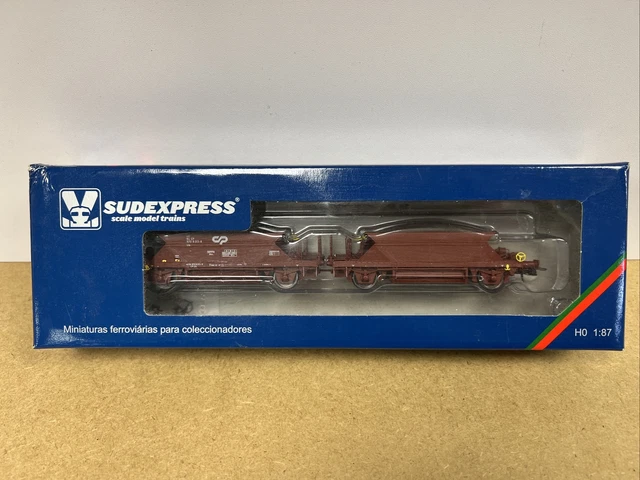 ho sudexpress 1:87 us wagons ballast ar comprimido (cp) ref 801309 neuf !