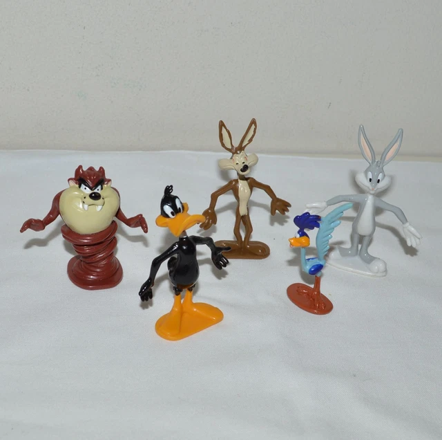 Figurine Rutten Coyote Et Rocket Car - Looney Tunes - Résine - Excellent état