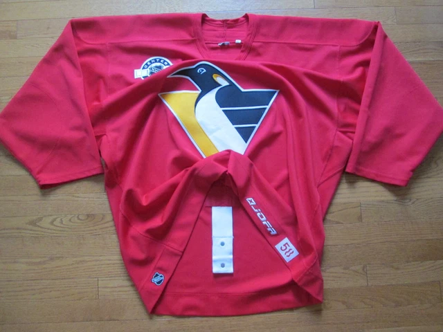 Pittsburgh Penguins Robopen Practice Used Worn jersey size 58 Jofa