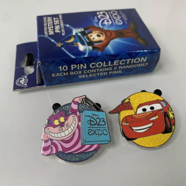 Disney Pin Binder & 189 Pins = 23 Complete Sets W/ Chaser