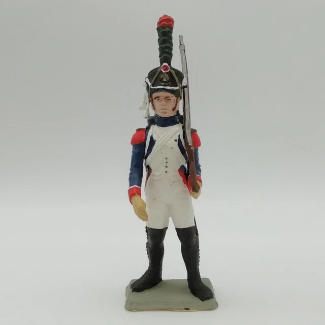 Figurine Ancienne Starlux - Chasseur Alpin Avec Grenade à Manche - N°17 - Occasion