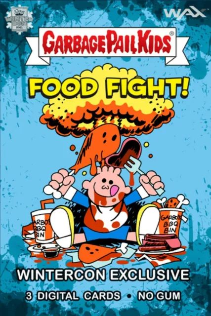 GPK Food Fight! Wintercon Exclusive 2021 "Day 2" Digital Pack