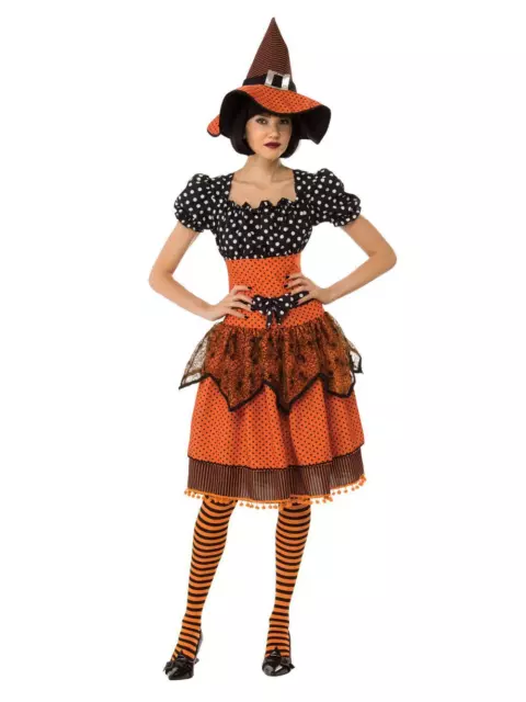 Polka Dot Witch Adult Costume - Small - Rubies
