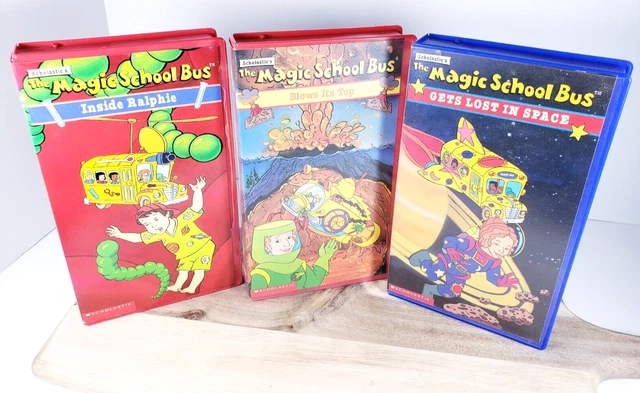 THE MAGIC SCHOOL Bus VHS Lot Cartoon Scholastic Ralphie Blows It's Top ...