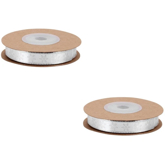 2x Geschenk Wrap Band Urlaub Verpackung Band Weihnachten Bänder für Geschenke