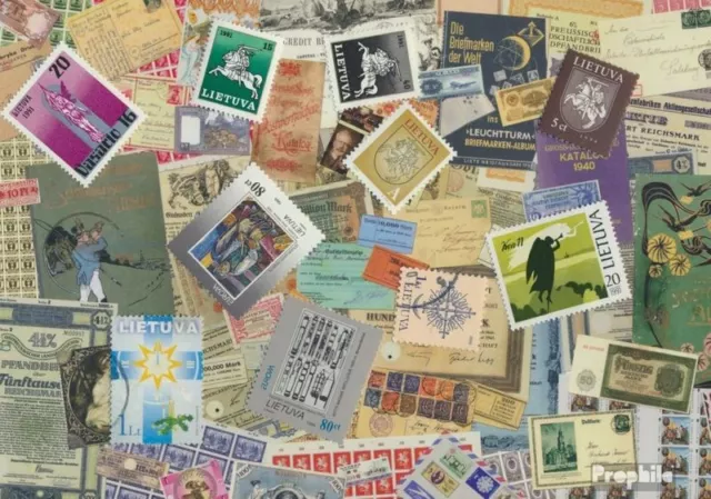 Briefmarken Litauen 10 verschiedene Marken