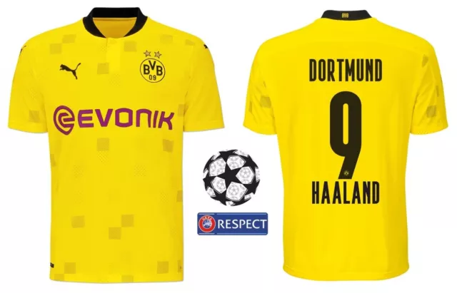 Trikot PUMA Borussia Dortmund 2020-2021 Cup Haaland 9 I UCL BVB Champions League