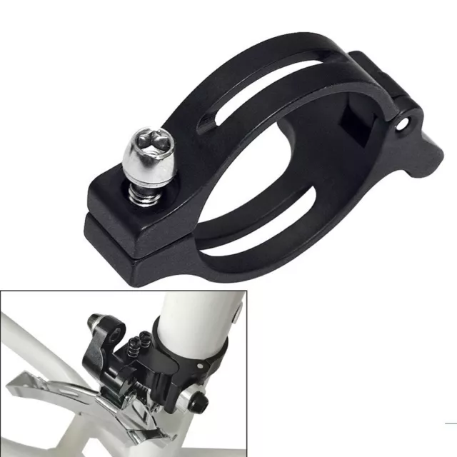 Easy Installation Front Derailleur Band Adapter Aluminum Alloy 31 8/34 9mm