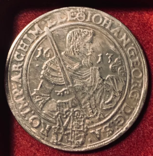 Historischer Token Exonumia 1613 Johann Georg I  Sachsen