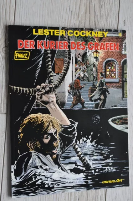 Lester Cockney, Comic Art, Nr.6, der Kurier des Grafen