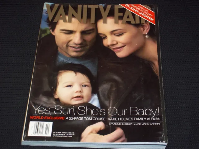 2006 October Vanity Fair Magazine - Suri Tom & Katie Cruise - L 8826