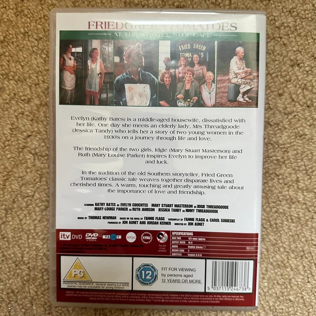 FRIED GREEN TOMATOES at the whistle stop cafe with Kathy Bates and