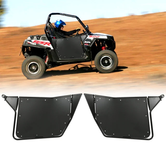 Aluminum Doors 2PCS for 2008-2019 Full Size Polaris UTV RZR 800 570 XP900 Doors
