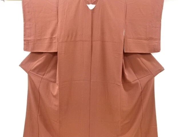 6846459: Japanese Kimono / Unused Iromuji Kimono / Weave Pattern