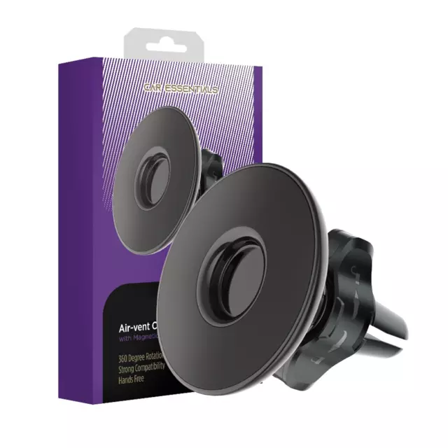 Air-vent Car Mount Mobile Phone Holder With Magnetic Ring