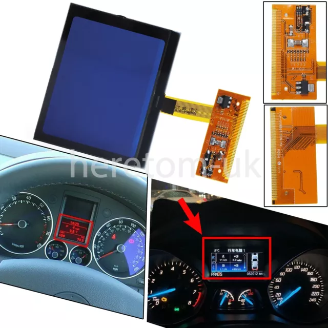 LCD Display Screen For Audi A3//A6/TT/8N Jaeger Instrument Cluster Repair