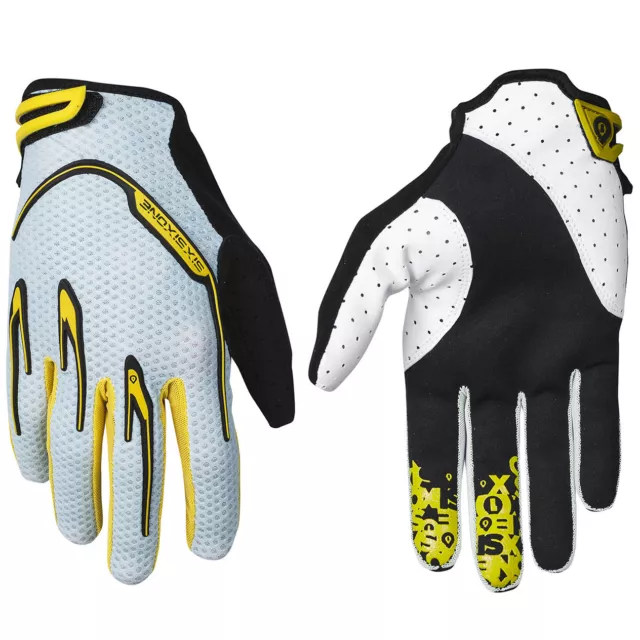 Mens 661 Recon Mtb Motocross Mx Cycle Bike Gloves Yellow