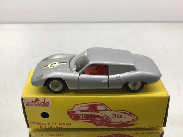 Jouet Ancien Solido Brosol Porsche GT Le Mans 134 - Échelle 1/43 - 1970