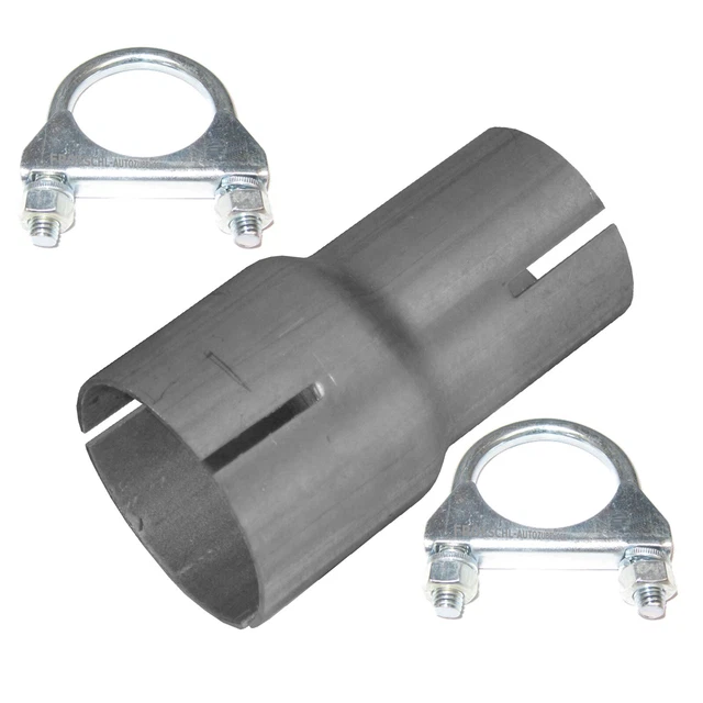 tube 40mm à 50mm Réducteur de gaz d'échappement en acier Connecteur Tuyau u*