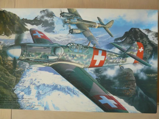 Maquette Avion FUJIMI 1/48 Ref 48011 (J- Messerschmitt BF-109G-6 "Swiss Gustav"